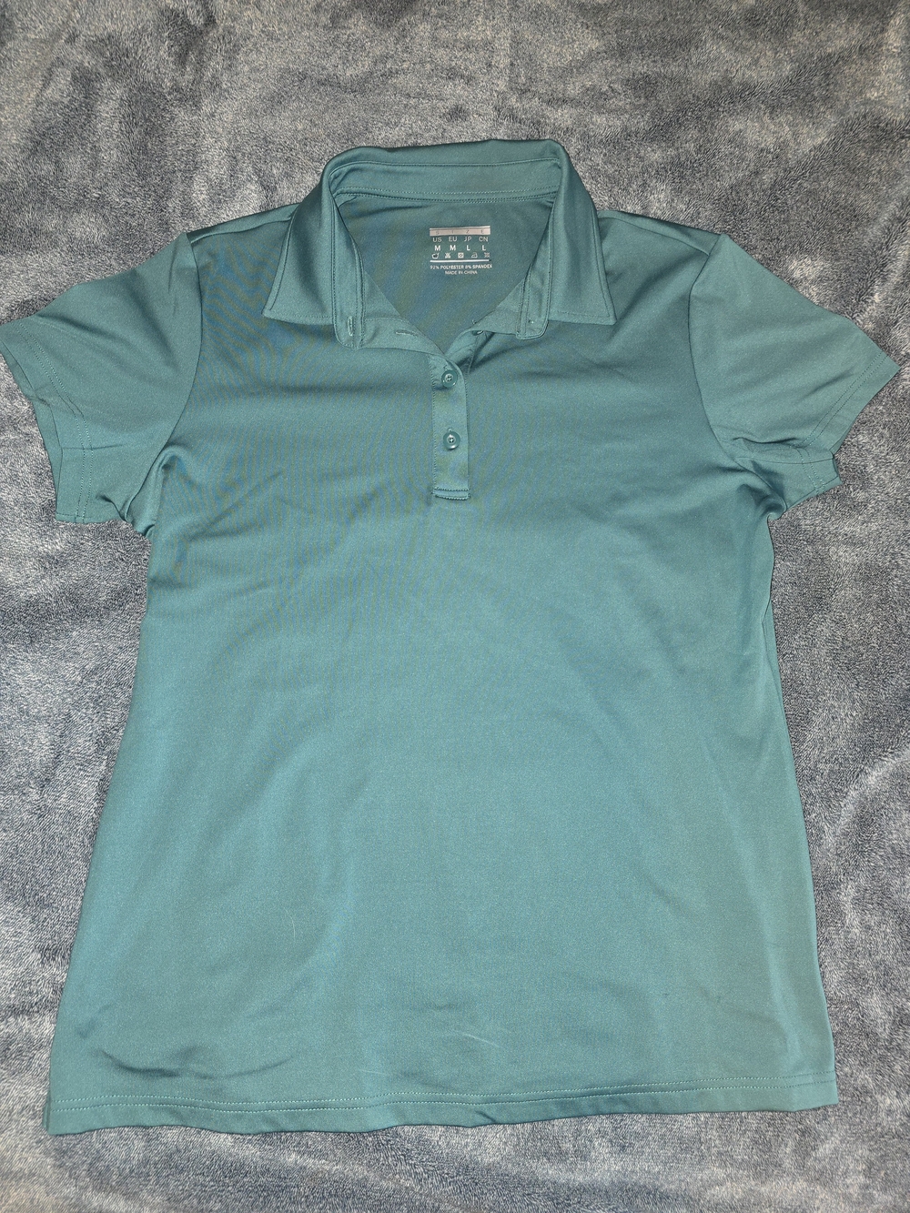 Women’s Teal Polo Shirt - Unbranded